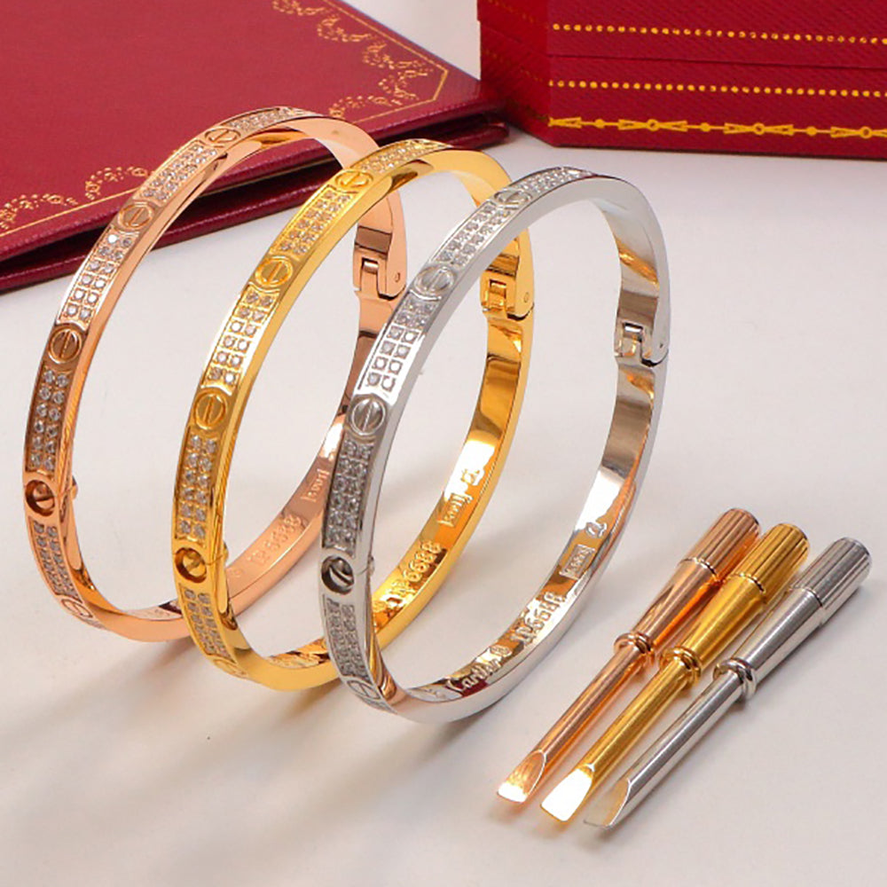 Carti new diamond couple love bracelet