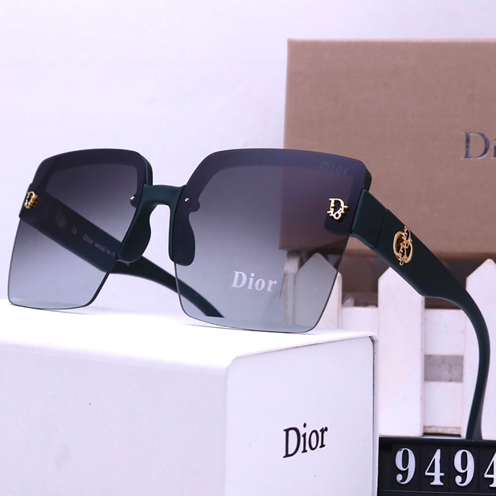 Christian Dior  letter logo couple large frame glasses sunglasse