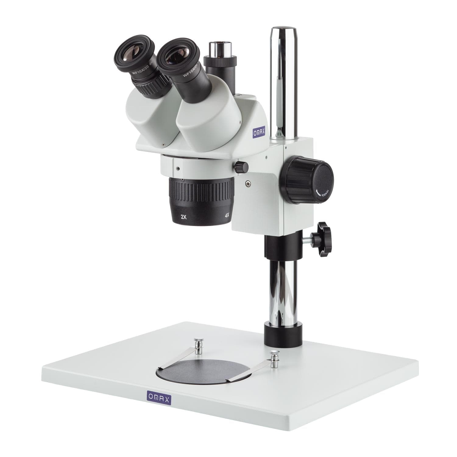 Microscope stéréo avec support mécanique & poignée, Microscopes