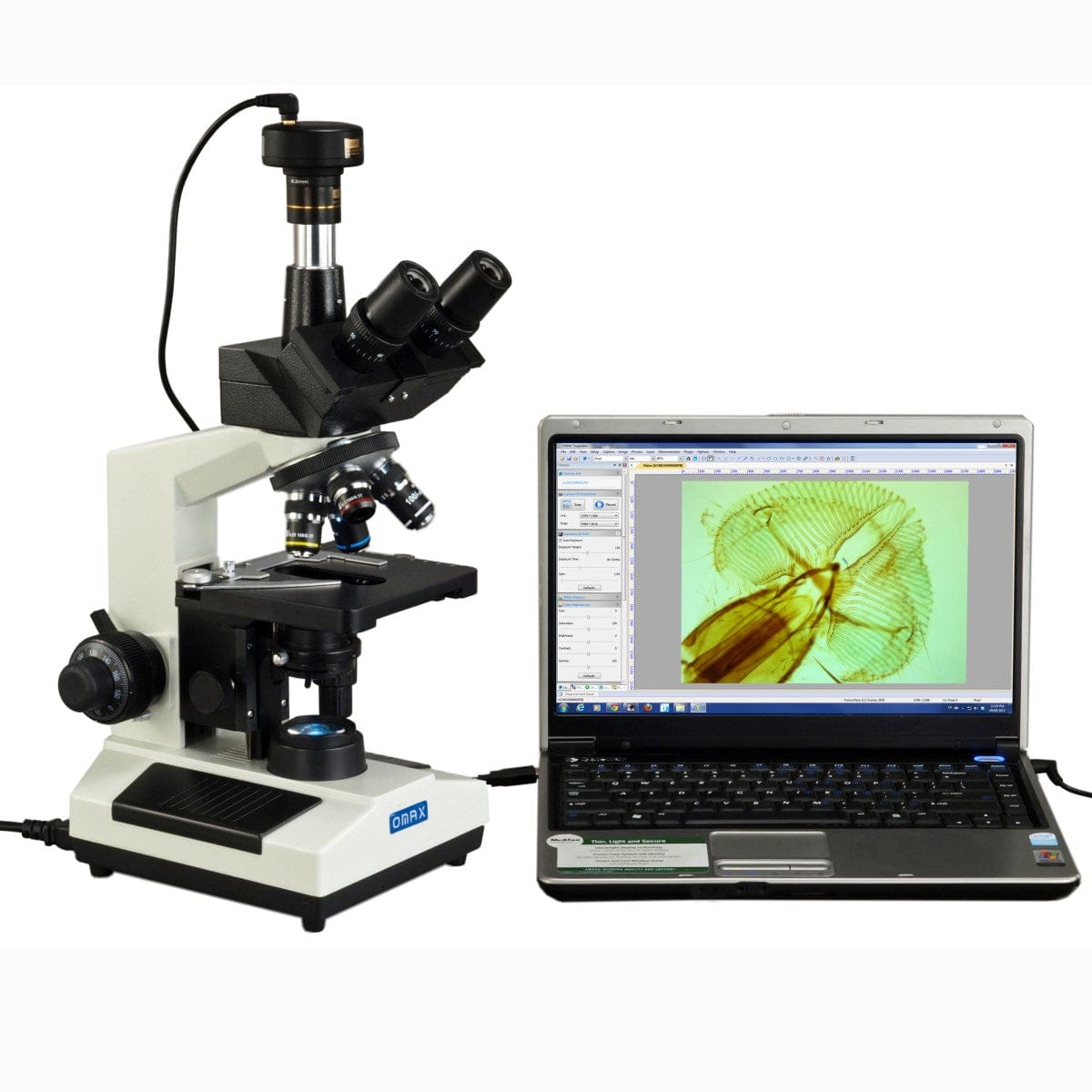Svbony SV601 Microscope, 40x-1600x Microscope Monoculaire avec