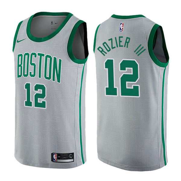 Celtics Male Terry Rozier City Edition Gray Jersey – Style