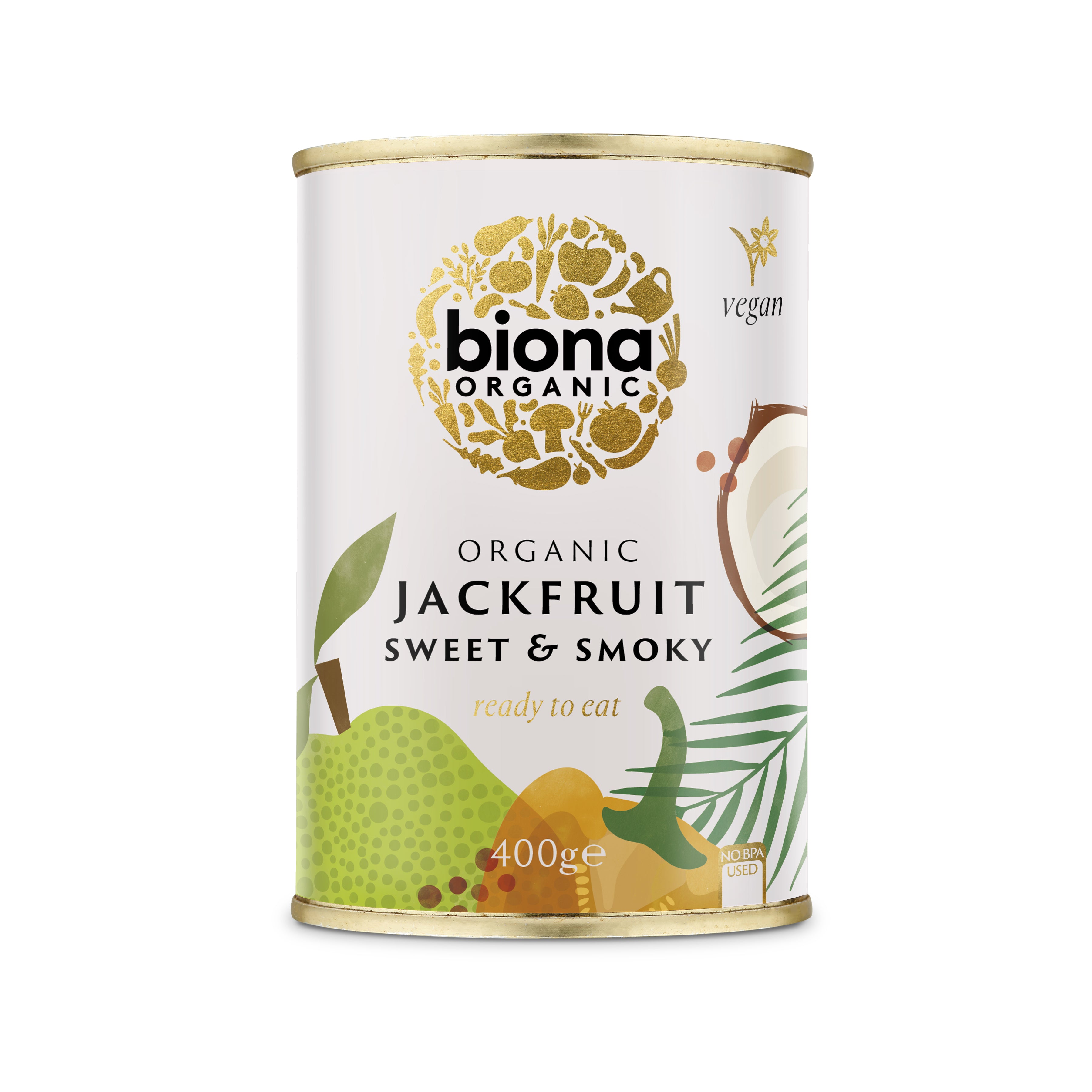 Jackfruit dulce afumat, eco, 400g, biona