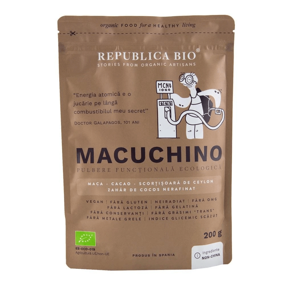 Macuchino, pulbere functionala bio, 200g, republica bio