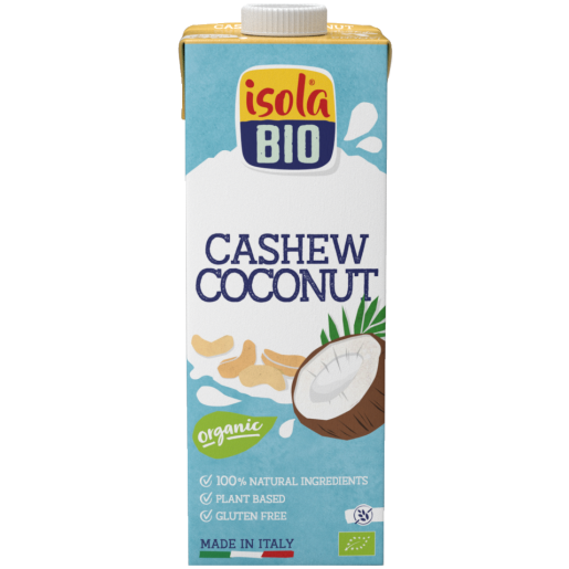 Bautura bio din nuci caju si cocos (fara gluten),1l, isola bio