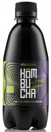 Kombucha cu ghimbir, bio, 330 ml, vita organic