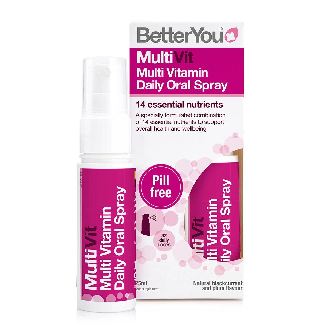 Multivit oral spray, 25ml, betteryou