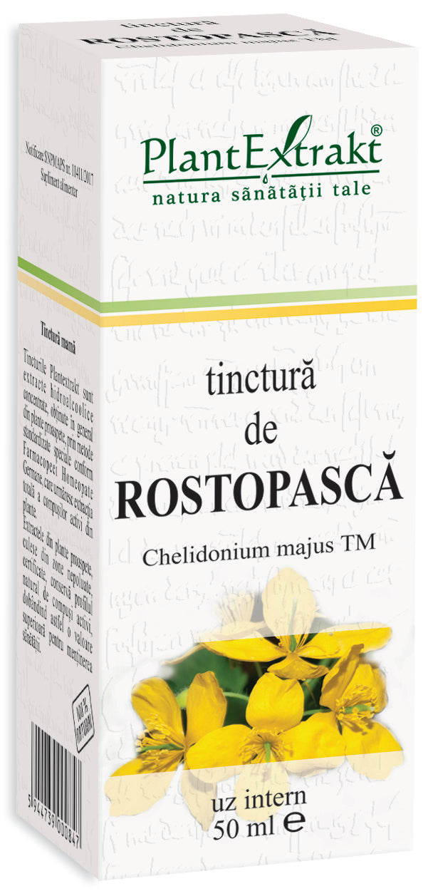 Tinctură de rostopască, 50 ml, plantextrakt