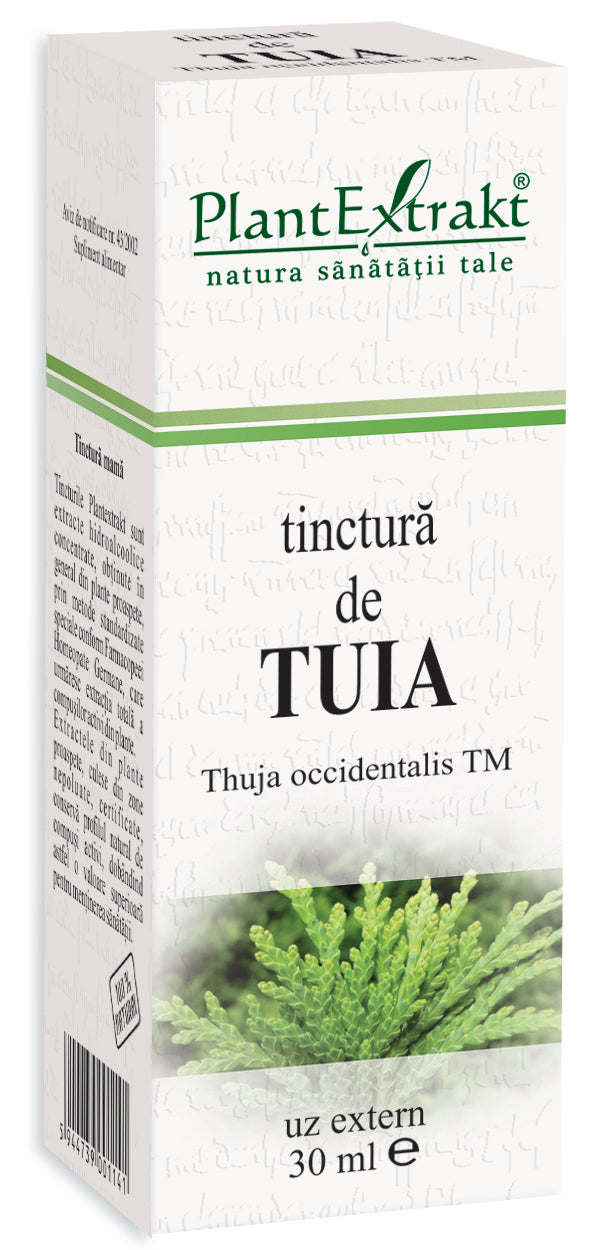 Tinctură de tuia, 30 ml, plantextrakt