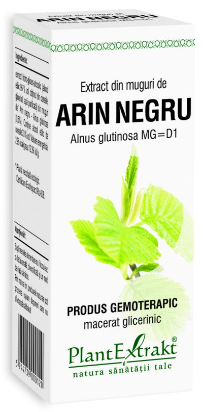 Extract din muguri de arin negru, 50 ml, plantextrakt