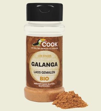 Galangal pudra, bio, 25g, cook