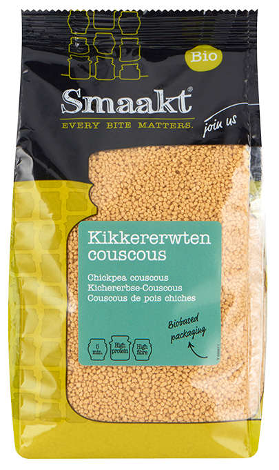 Cuscus din naut, bio, 340g, smaakt