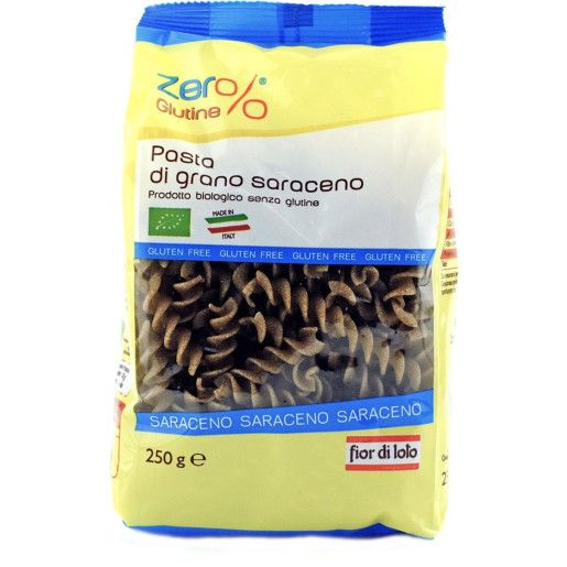 Fusilli din hrisca, fara gluten, 250g, fdl