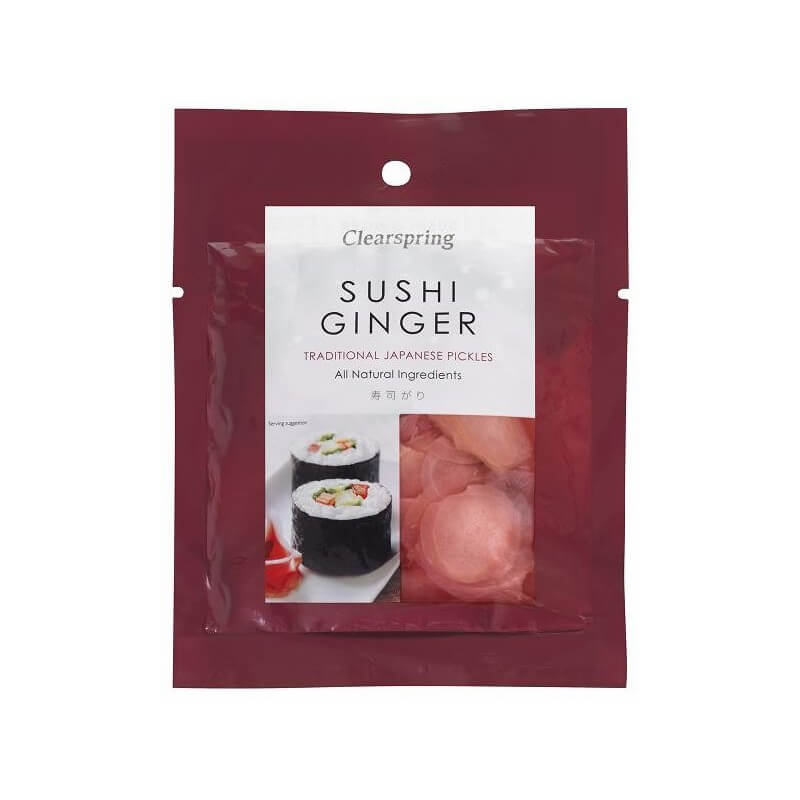 Ghimbir murat pentru sushi 50g clearspring