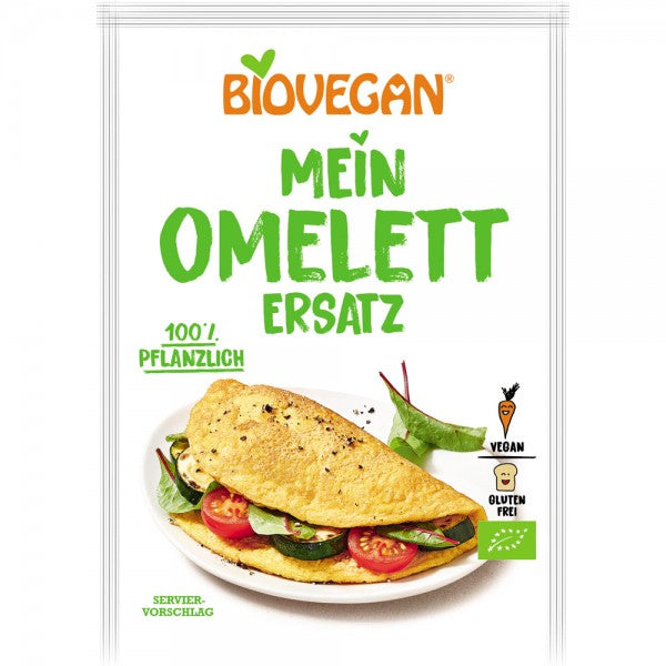 Inlocuitor vegan pentru omleta fara gluten bio, 43g, biovegan