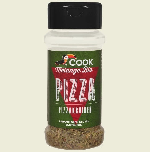 Mix de condimente pentru pizza, bio, 13g, cook