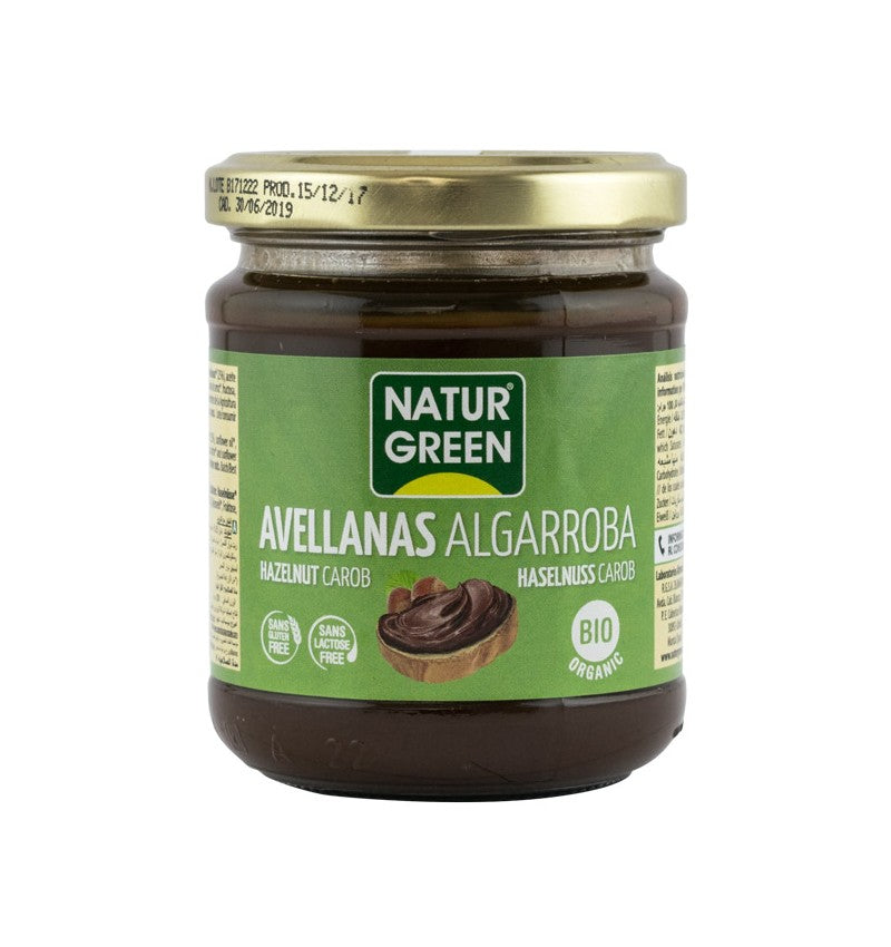 Crema de alune de padure si roscove, bio, 200g, natur green