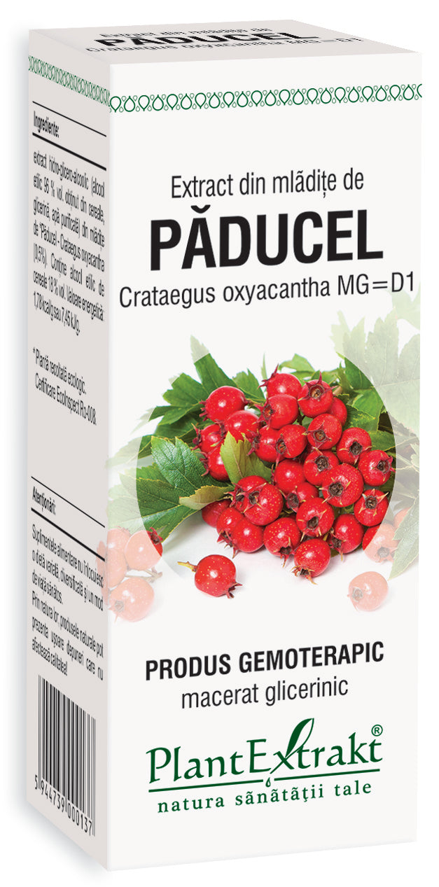 Extract din mlădițe de păducel, 50 ml, plantextrakt