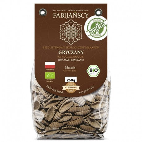 Paste hrisca gnocchi sardi bio, 250g, fabijanscyi