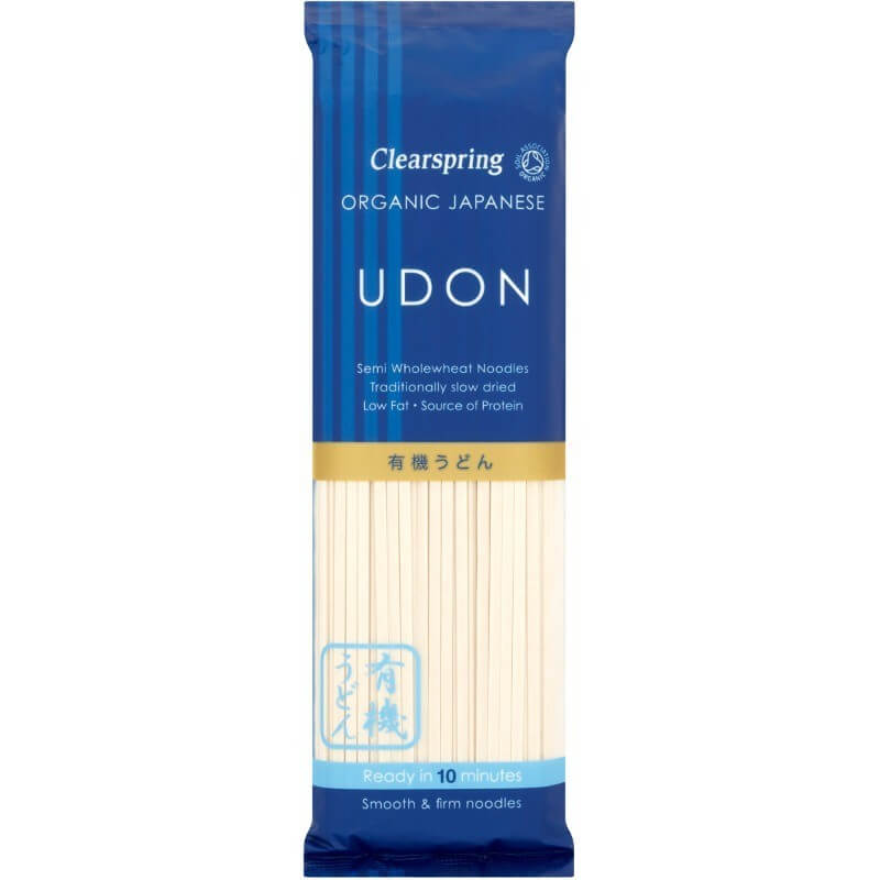 Paste udon grau, bio, 200g, clearspring