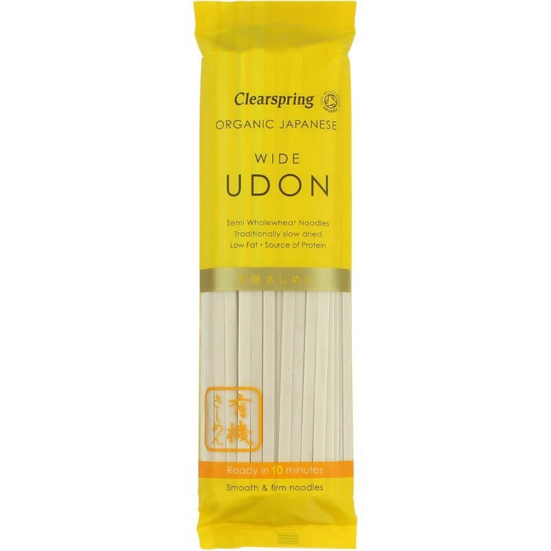 Paste udon grau late, bio, 200g, clearspring