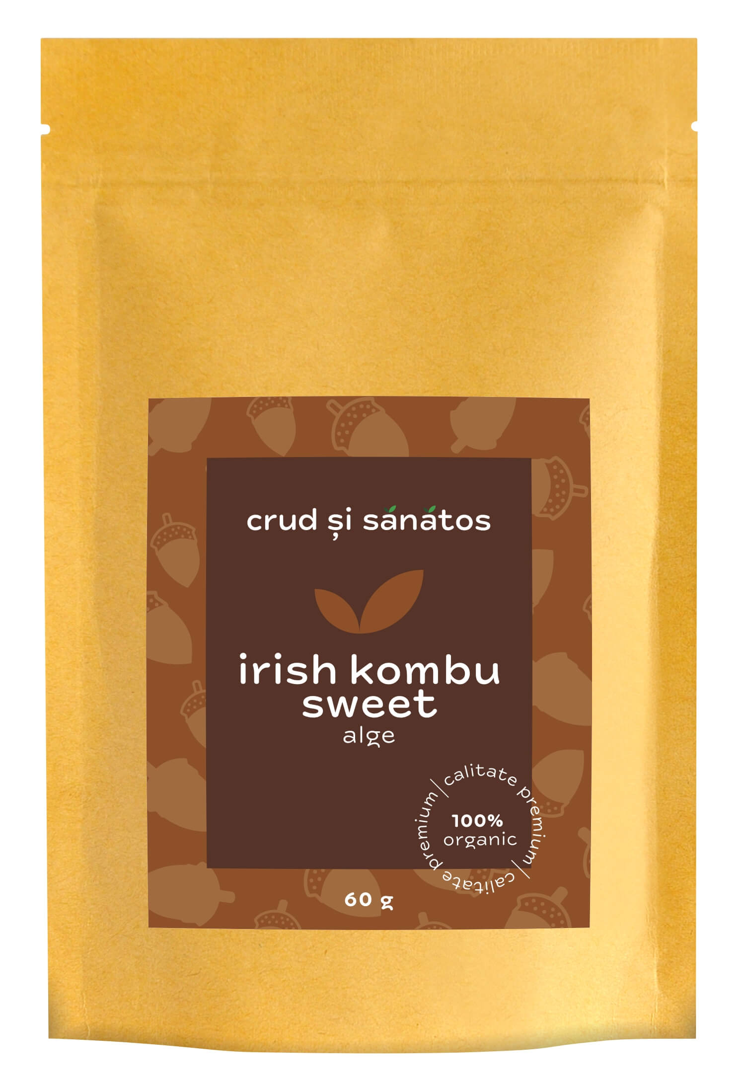 Irish kombu sweet alge deshidratate, bio, 60g, crud si sanatos