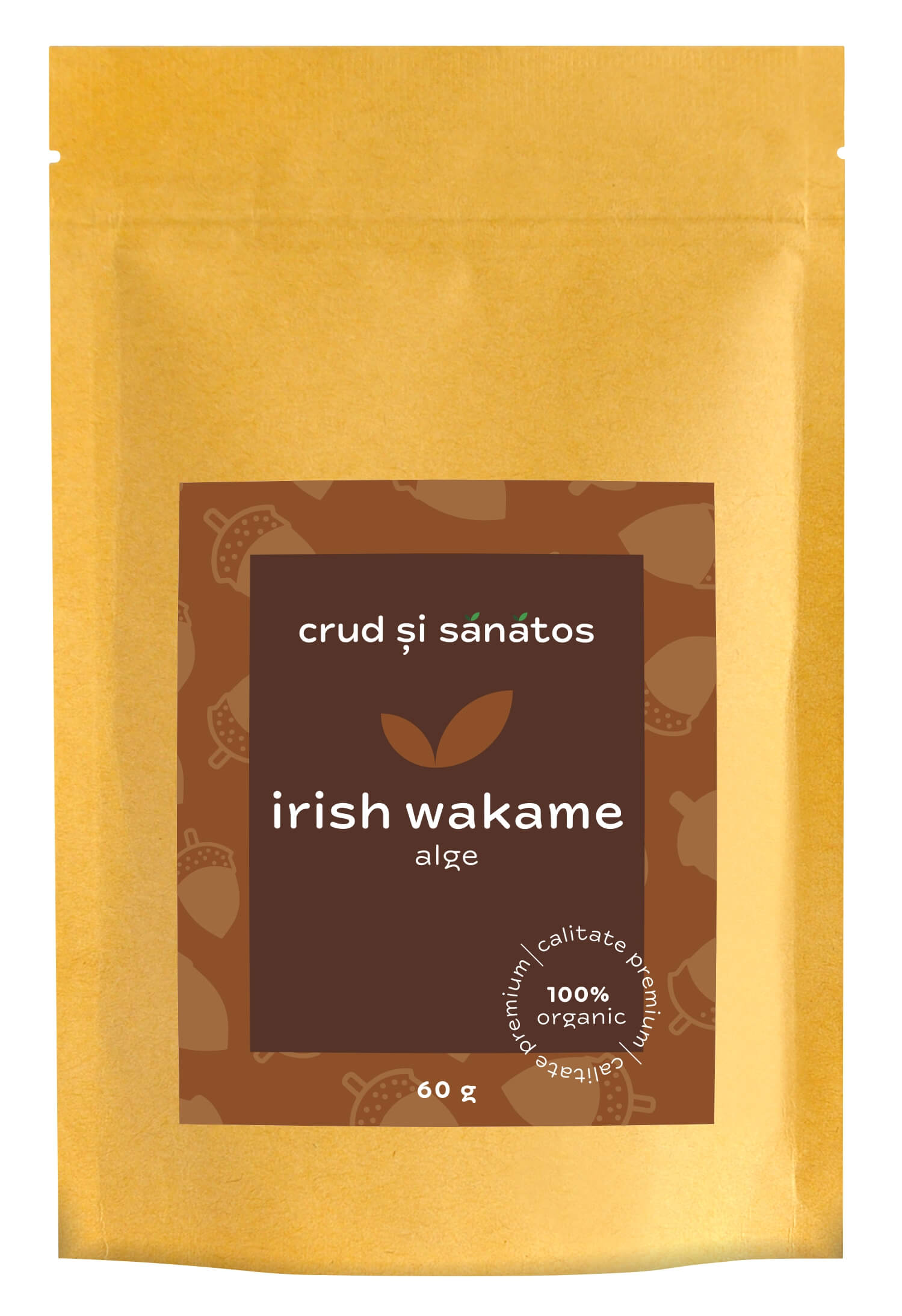 Alge deshidratate irish wakame, bio, 60g, crud si sanatos