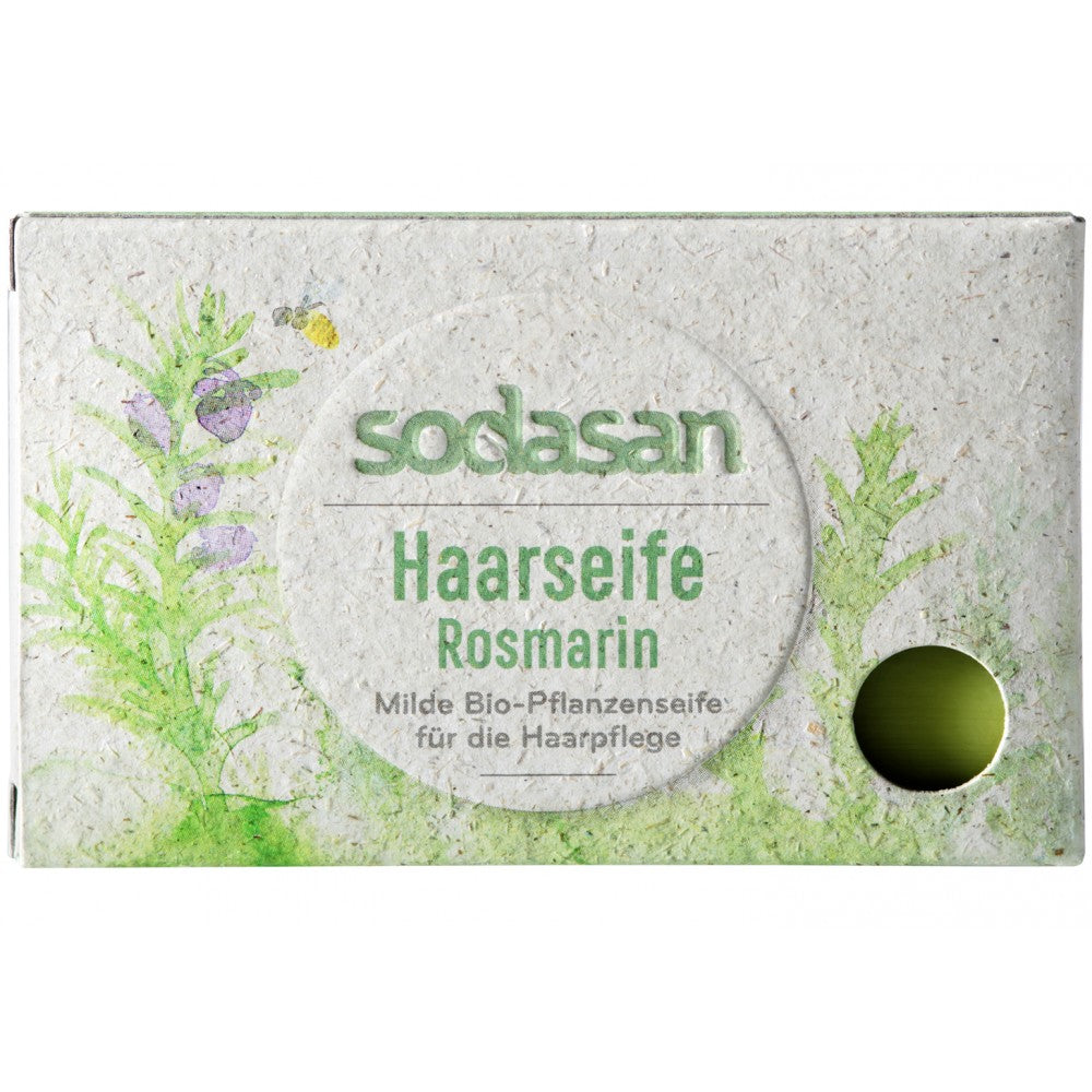 Sapun cu rosmarin pentru par , 100g, sodasan