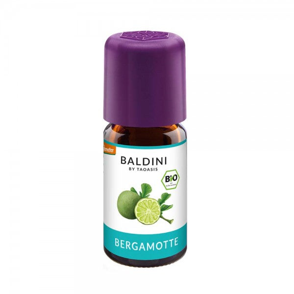 Ulei esential bio de bergamota alimentar, 5ml, baldini