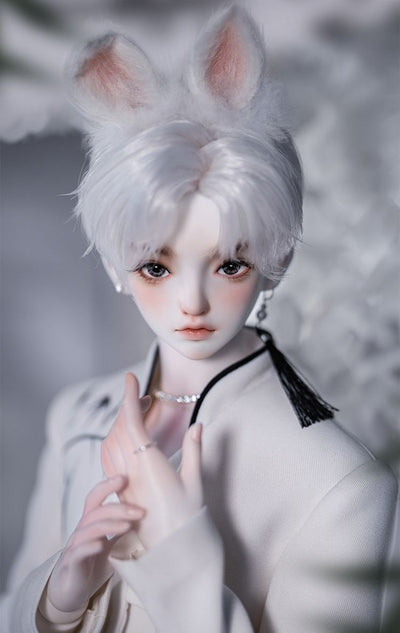 ブリヤンテス・レッド LOONG SOUL DOLL QingTong ホワイト ： ヘッド