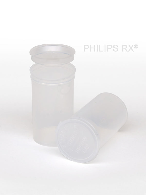 Clear Pop-Top Containers