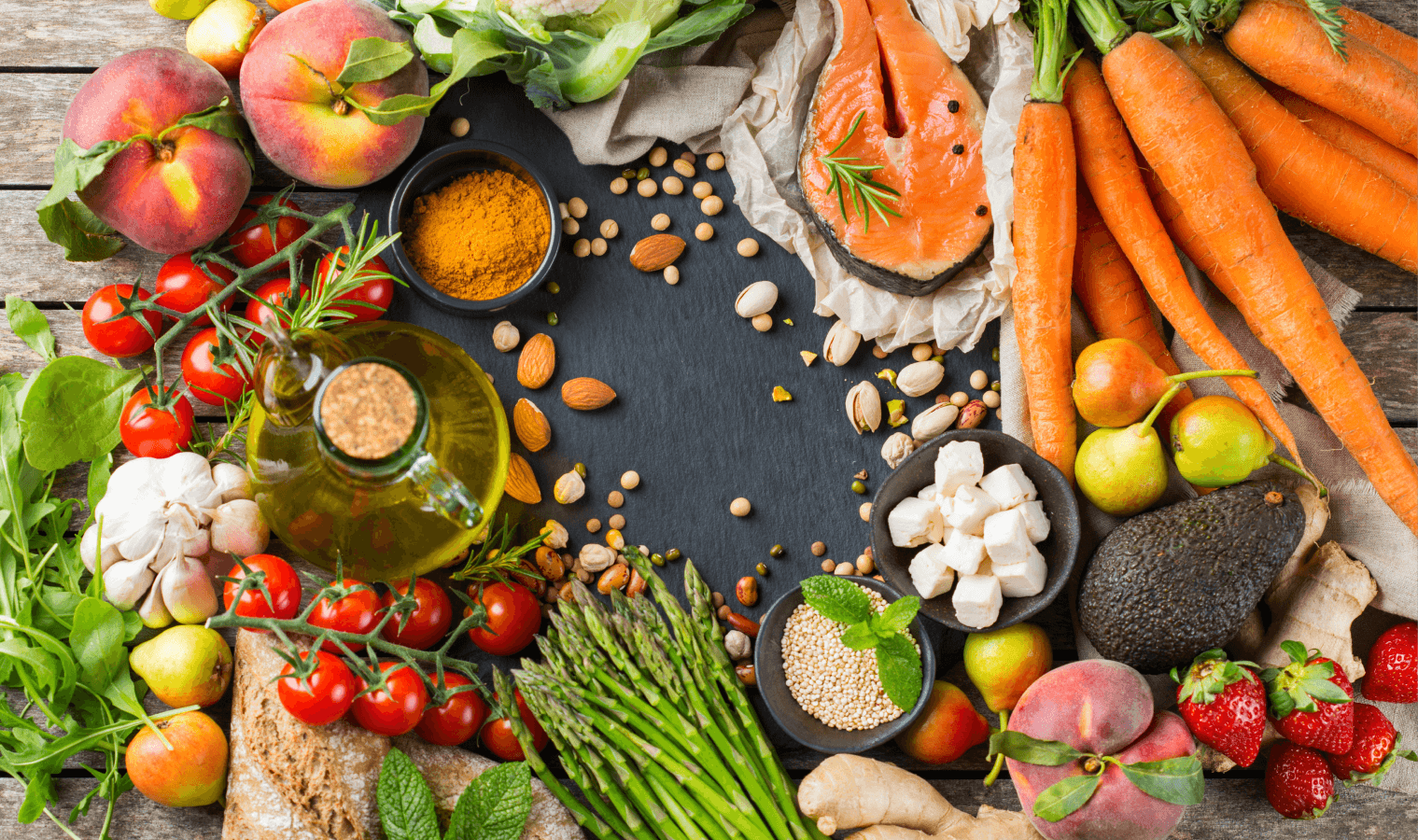 Mediterranean diet healthy food