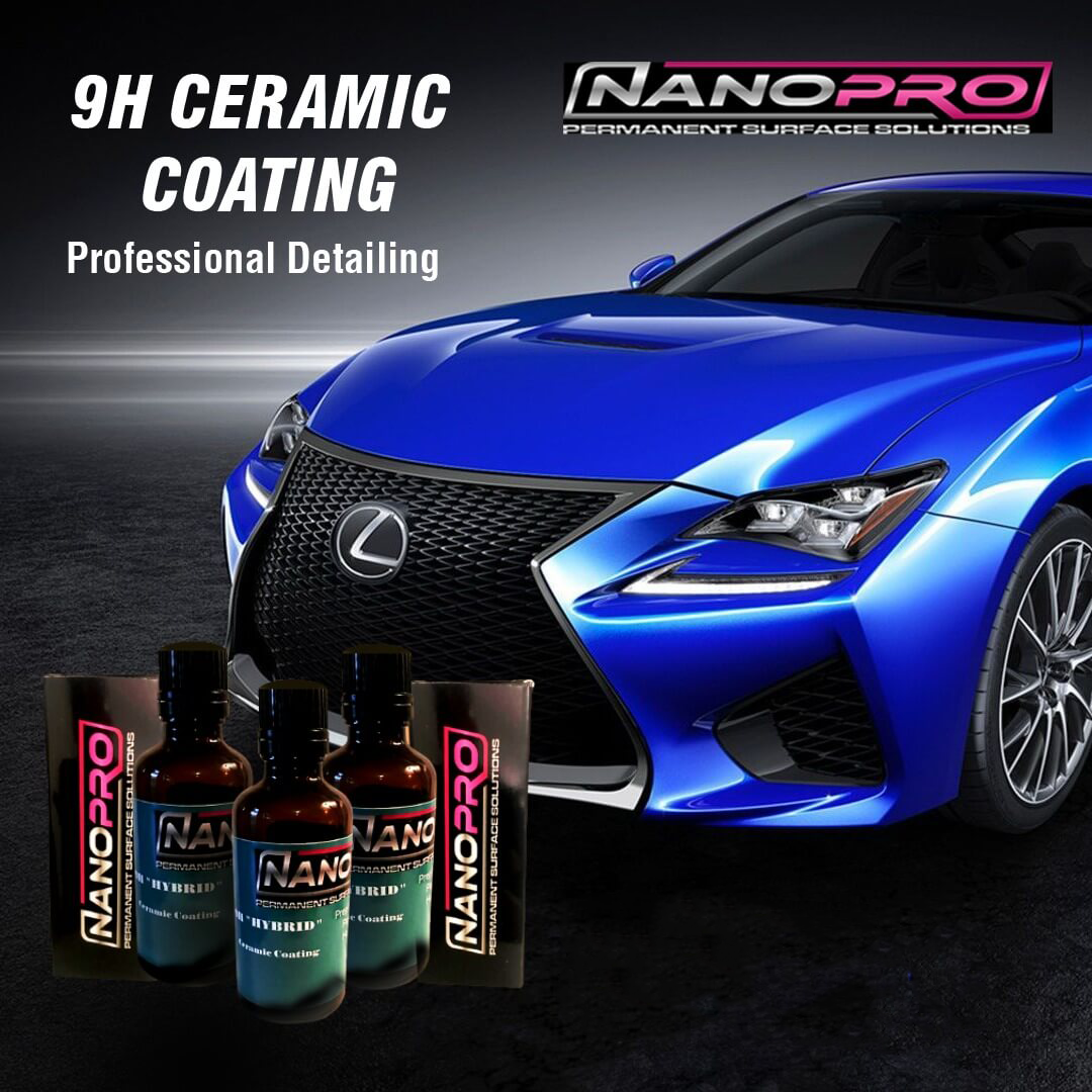 10x NANOPRO NANO coating for Glass Protection nano Windshield Hydrophobic  Shield