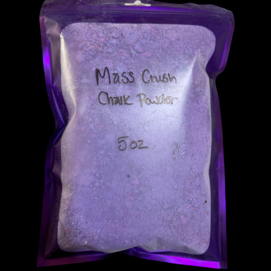 Dyed Gym Chalk MASS CRUSH, 12K Celebration, Powder Play