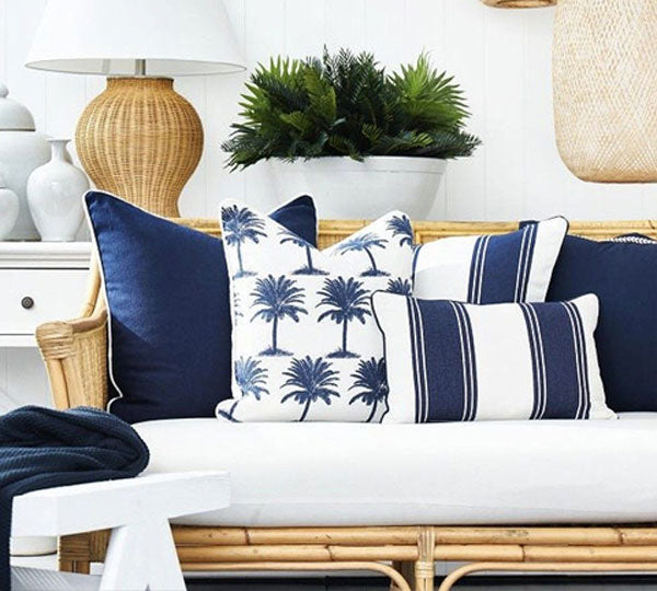 Create a coastal style home with cushion covers