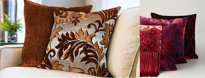 Damask cushion cover designs