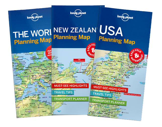 Vietnam Planning Map - Lonely Planet Online Shop