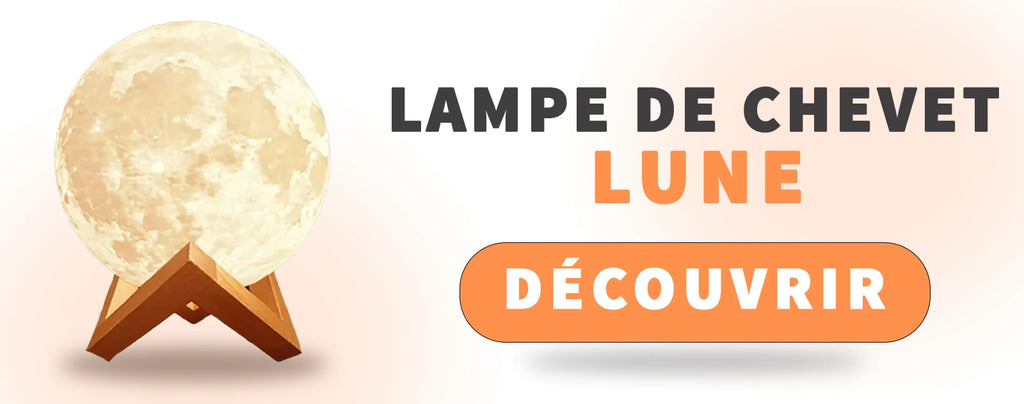 lampe de chevet lune