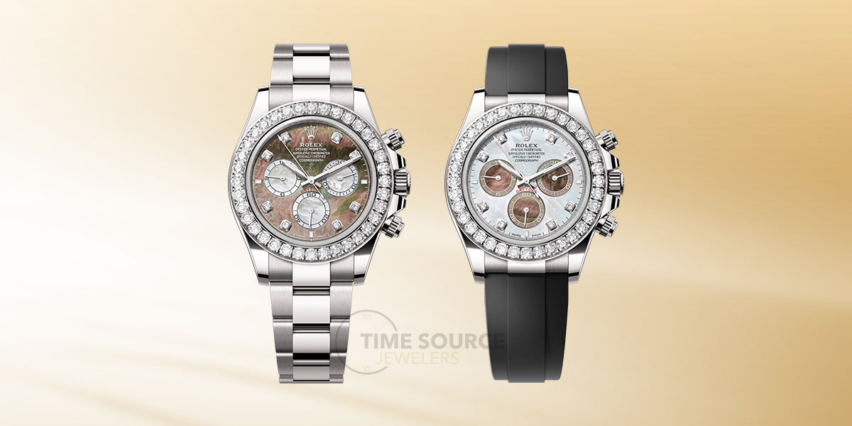 Cosmograph Daytona With Diamond Bezel and Mother-of-Pearl Dials