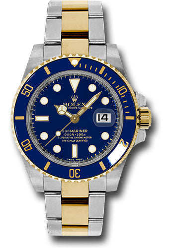 Rolex Steel and Yellow Gold Yacht-Master 40 Watch - Blue Dial - 16623 – Mac  Time Chicago