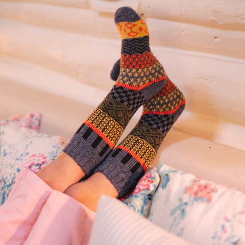 Merino wool kids socks