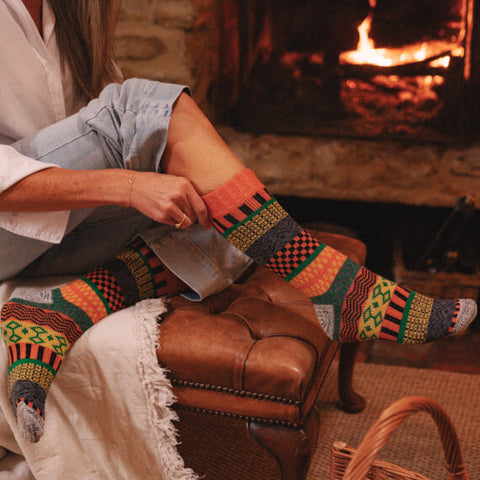 Cozy socks to wear at home - Nordic Socks US