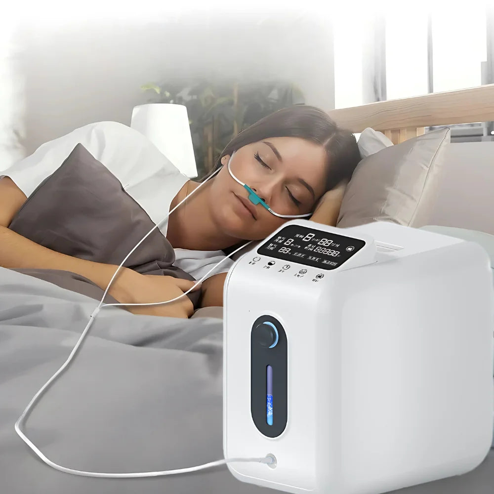 Home 1-9L Adjustable Continuous Flow Oxygen Concentrator - DF-018 - Image 10
