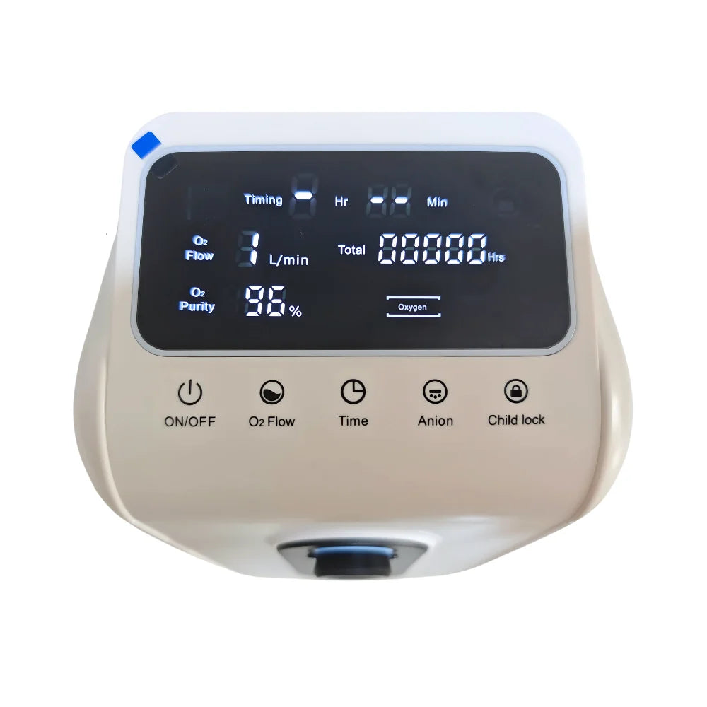 Home 1-9L Adjustable Continuous Flow Oxygen Concentrator - DF-018 - Image 7