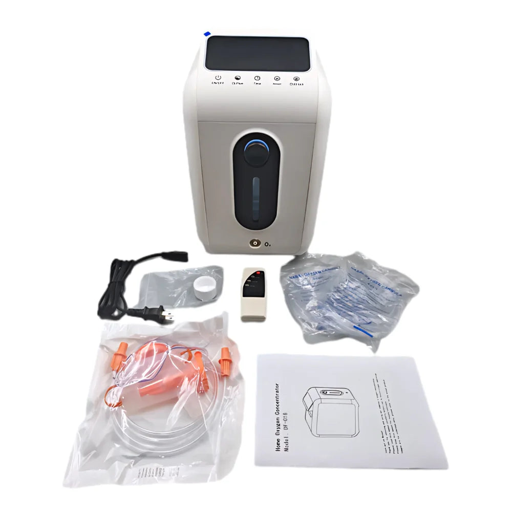 Home 1-9L Adjustable Continuous Flow Oxygen Concentrator - DF-018 - Image 11