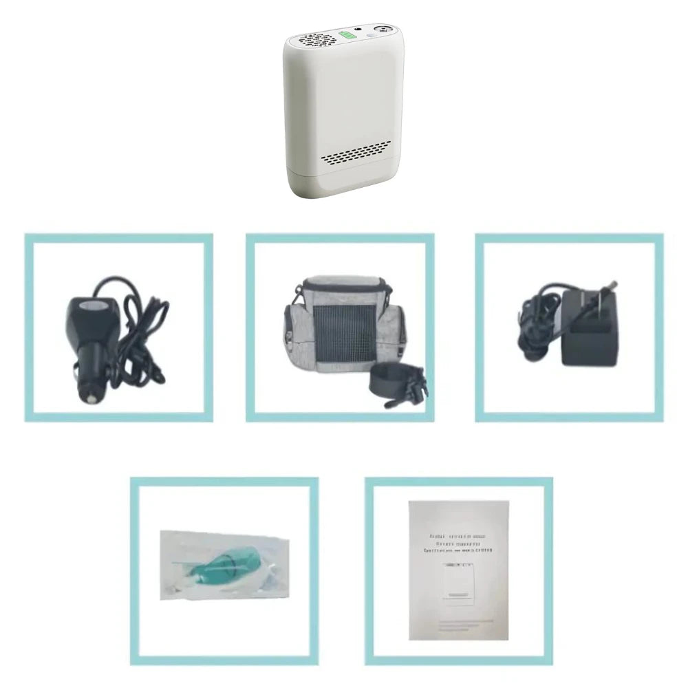 Travel Use 4 Hours Battery Continuous Flow Oxygen Concentrator - POC-01 - Image 10
