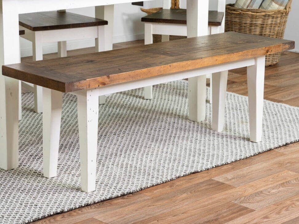 Devon Extendable Dining Table (140cm - 180cm) & Devon Chairs - Image 11
