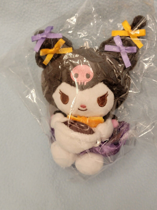 Happy Kuji Halloween Hello Kitty Plush Doll Charm Mascot Kawaii