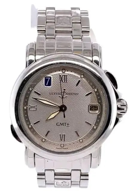 image of ULYSSE NARDIN SAN MARCO GMT DATE MODEL #203-22
