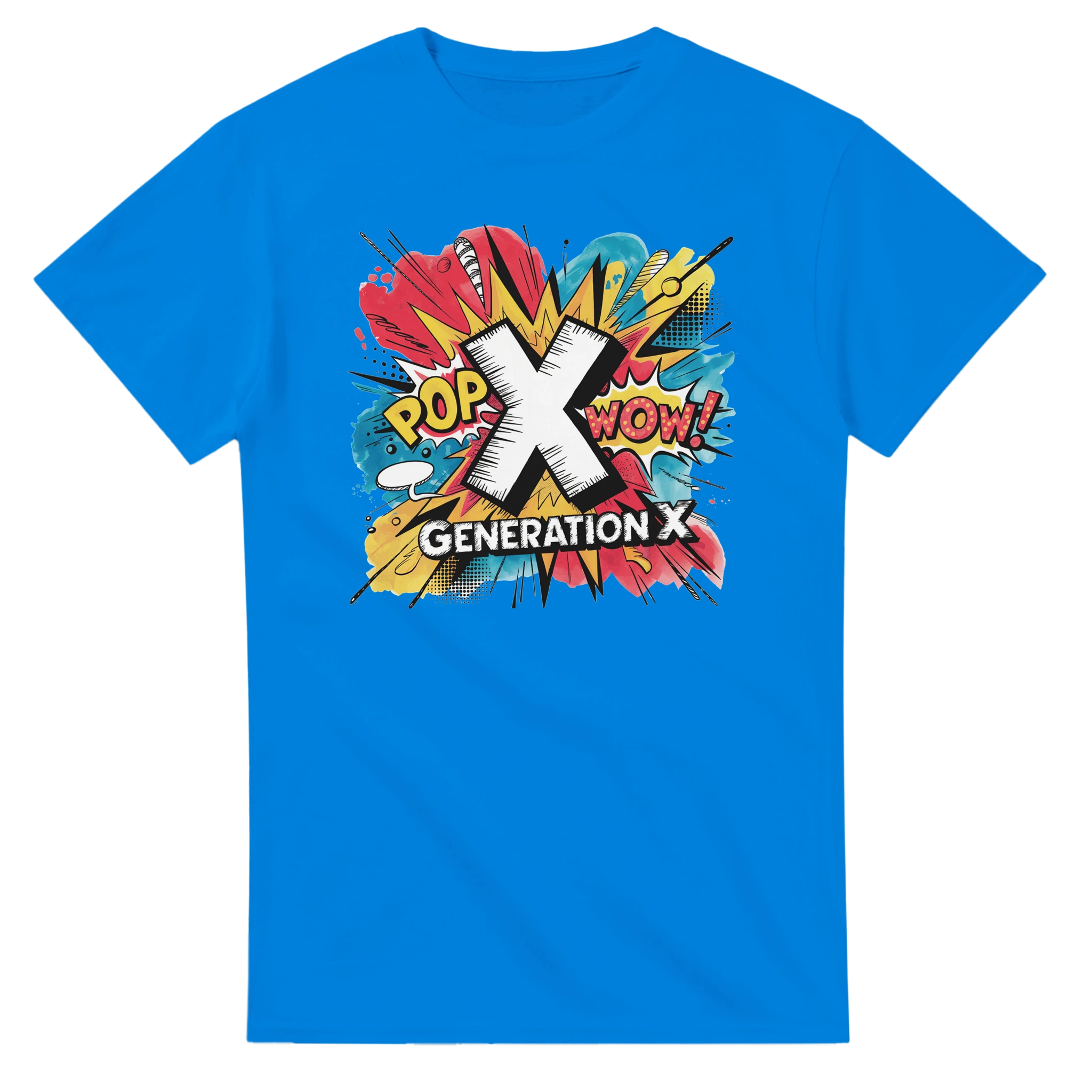 Generation X Retro Comic Book Style Funny Quotes T-Shirt | Gen X T-Shirt | GXT-014