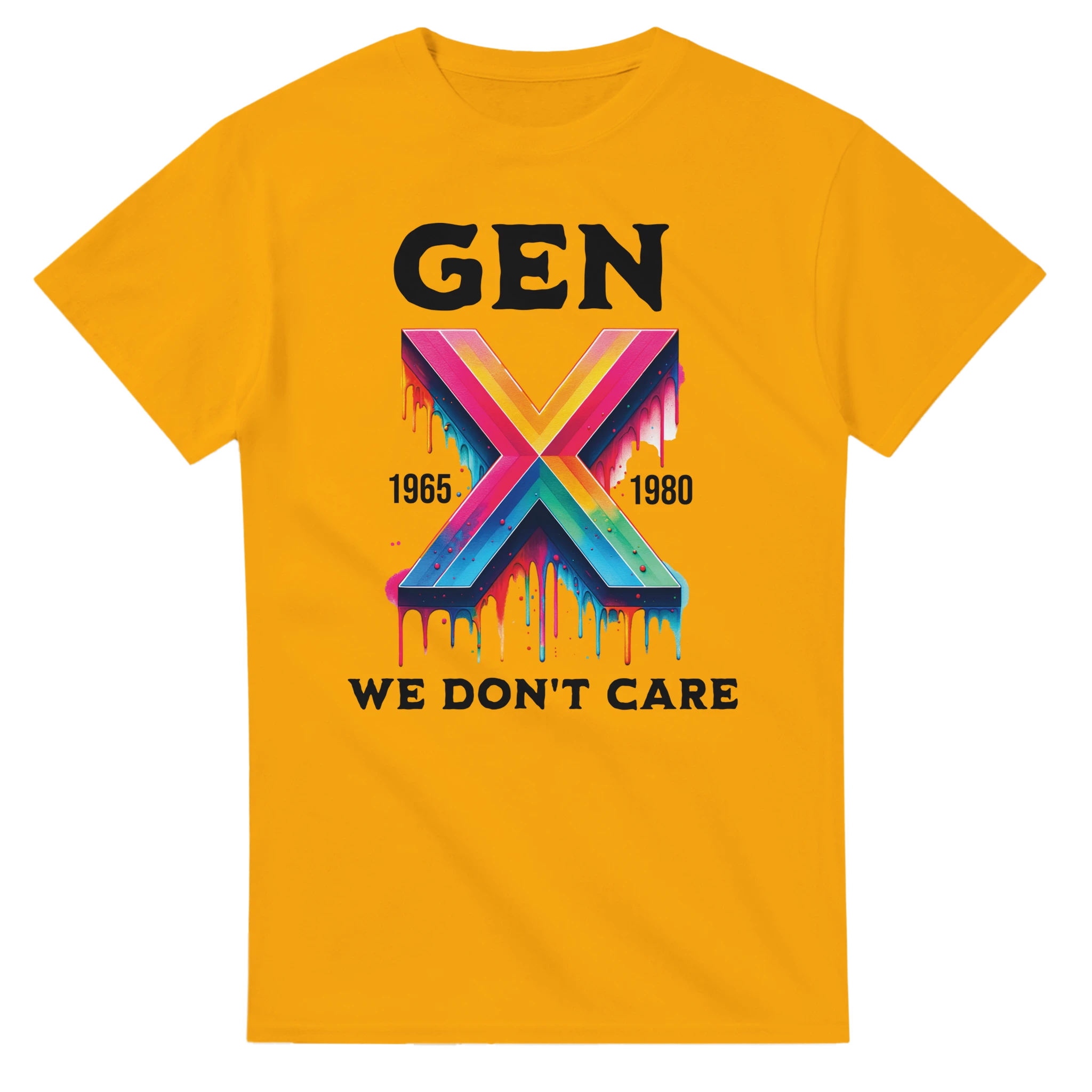 Generation X We Don't Care | Gen X T-Shirt | GXT-024